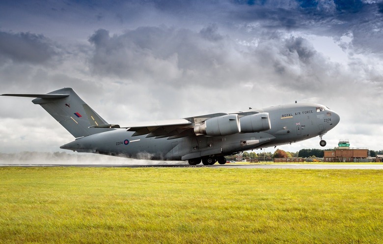 İngiliz Kraliyet Hava Kuvvetleri (RAF)/C-17 Kargo Uçağı