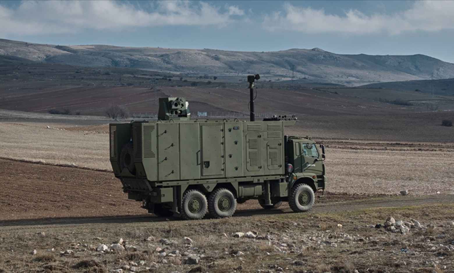 GÖKBERK mobil lazer silah sistemi