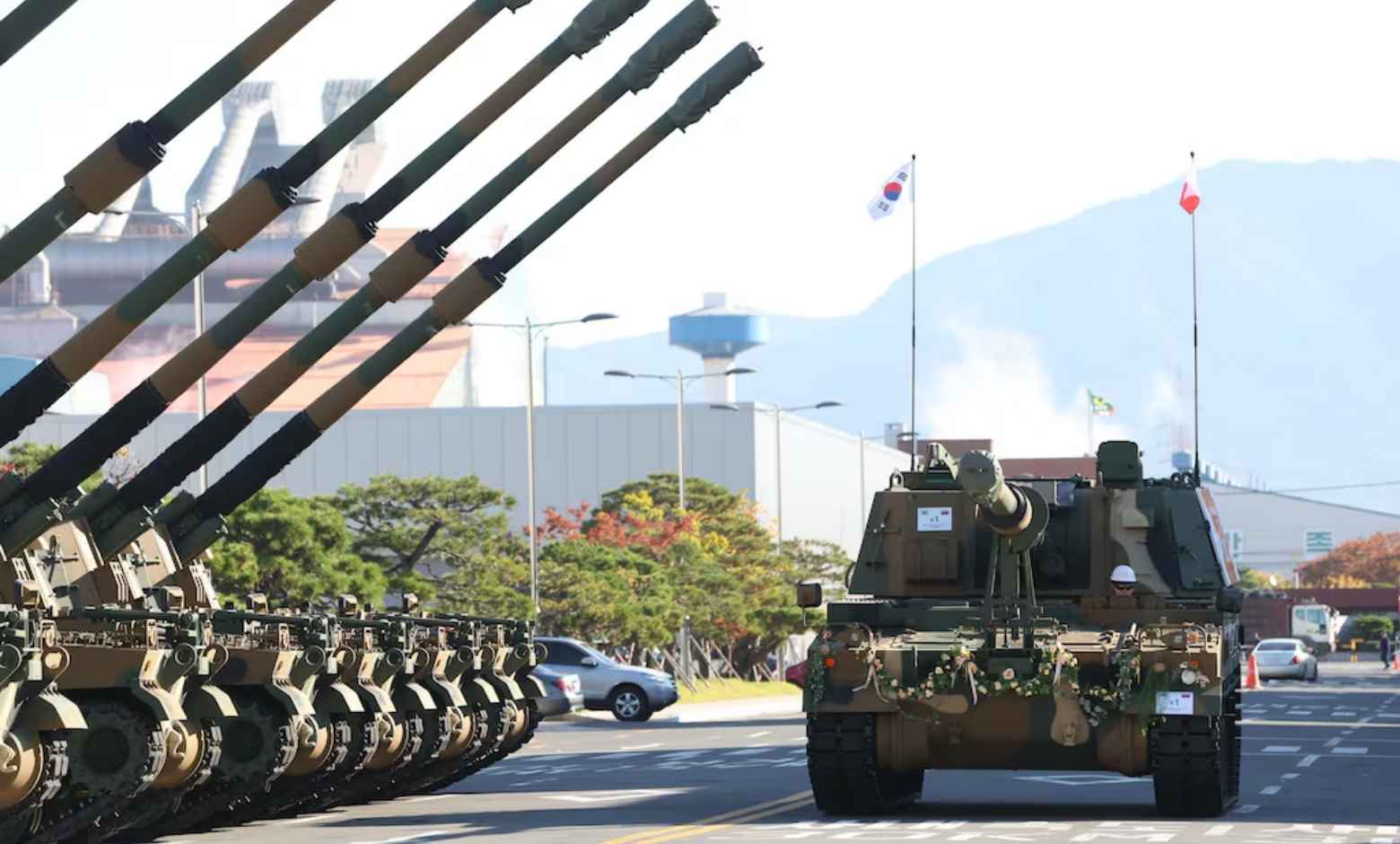 Güney Kore’nin K9 obüsünün tekerlekli modeli ABD testine hazırlanıyor