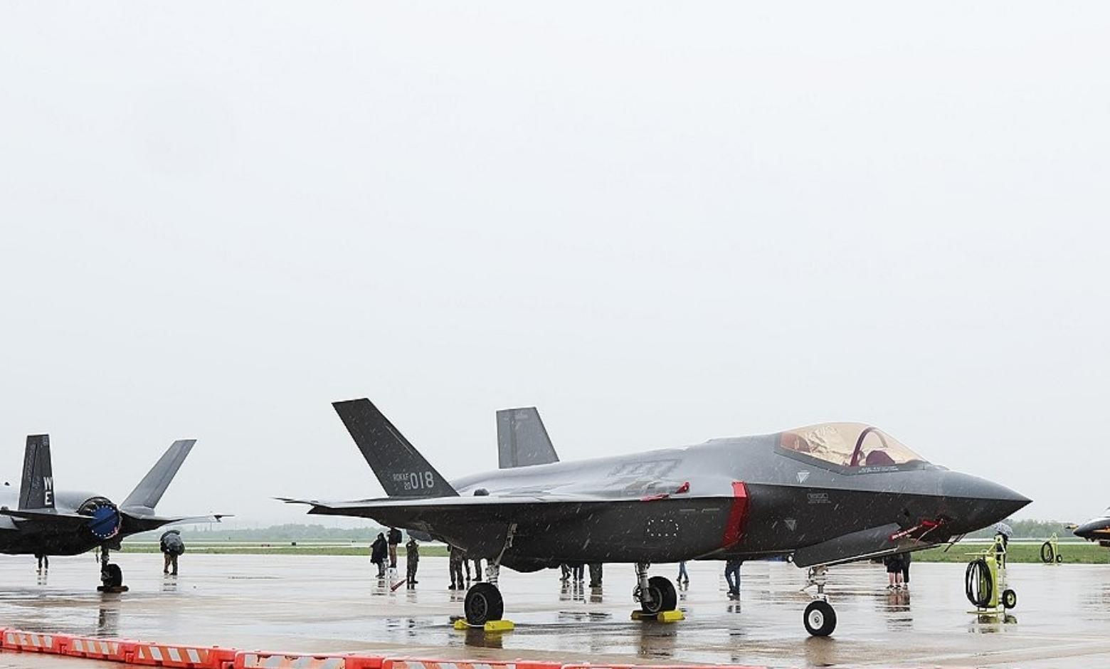 ABD'nin F-35 savaş uçakları Güney Kore'ye konuşlandı