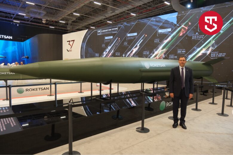 Roketsan’ın yeni balistik füzesi ilk kez görüntülendi