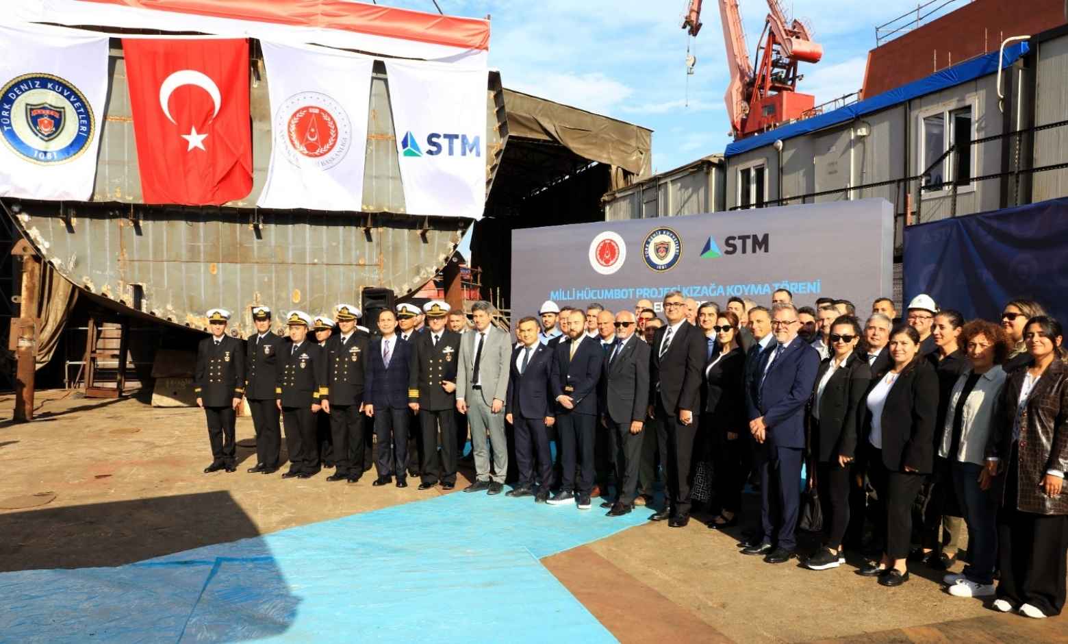 Milli Hücumbot Projesinde ilk blok kızağa alındı