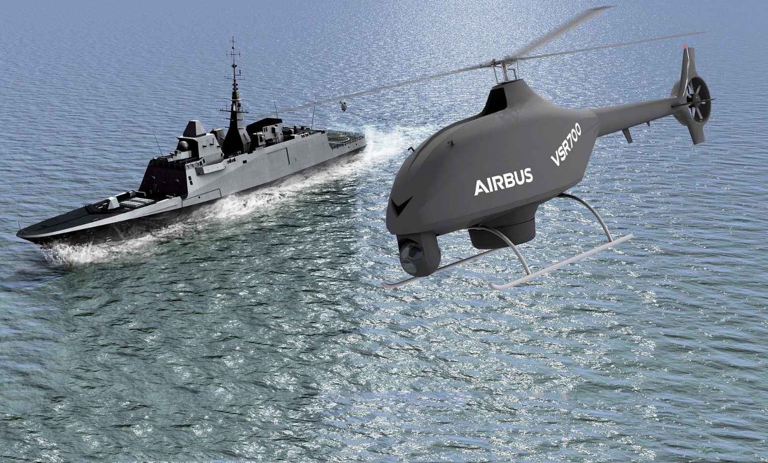 Airbus Helicopters VSR700 İHA FREMM sınıfı Provence fırkateyn