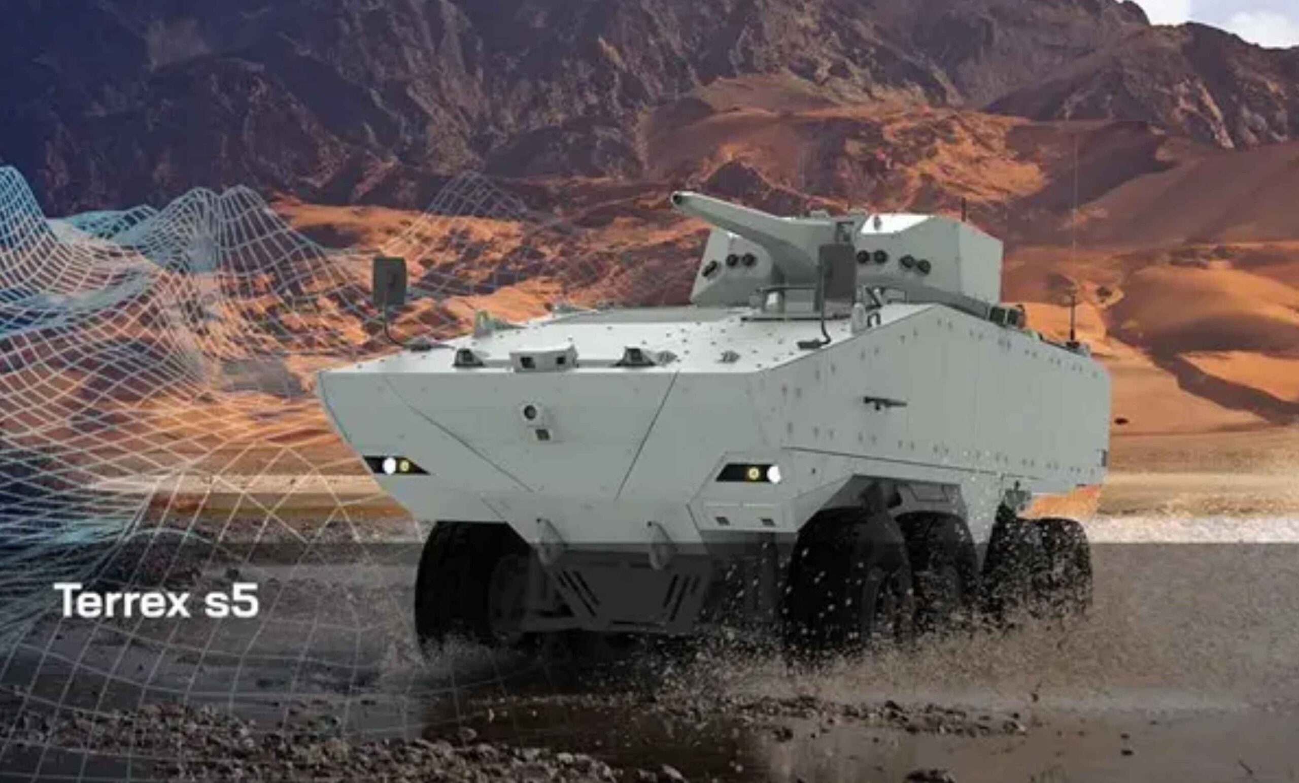 ST Engineering 8×8 Terrex s5