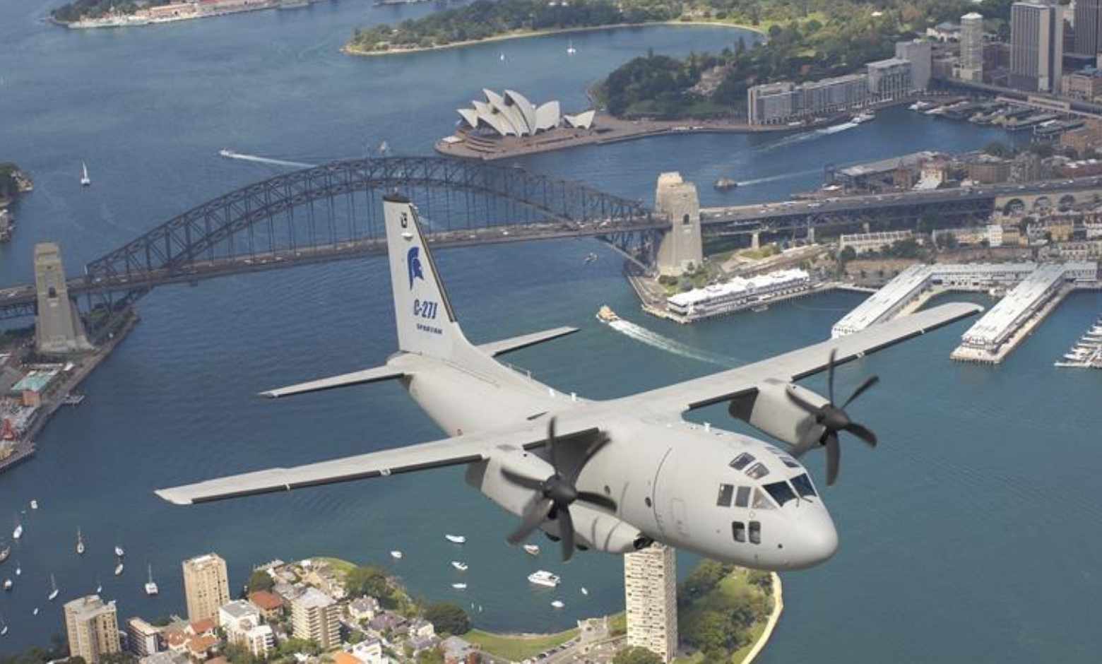 Leonardo C-27J Deniz Karakol Uçağı