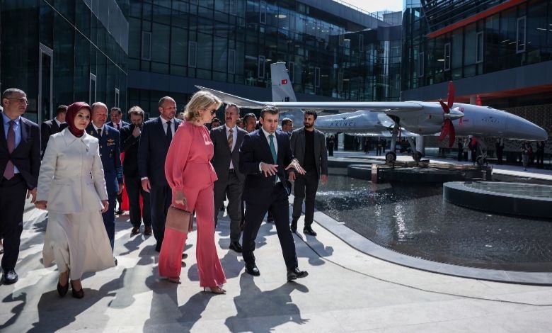 Belçika Kraliçesi Mathilde’den Baykar’a Ziyaret