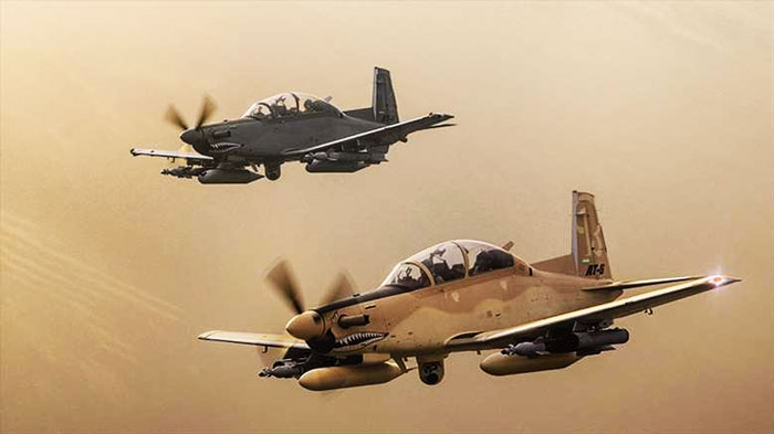 Tunus silahlı kuvvetleri, AT-6C Wolverine, Tunus AT-6C Wolverine, Tunus hafif taarruz uçağı