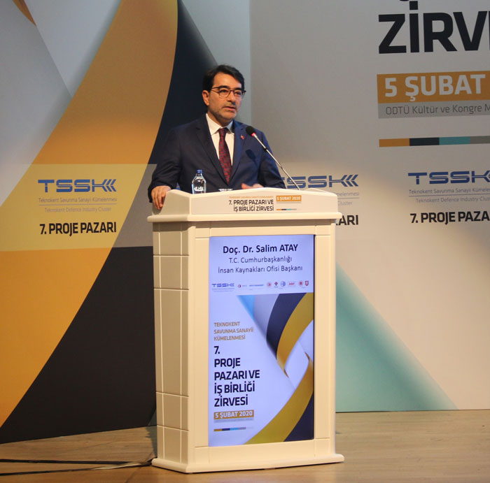 savunma sanayi insan kaynakları, savunma sanayi başkanlığı insan kaynakları, savunma sanayi müsteşarlığı insan kaynakları, savunma sanayi iş, savunma sanayi, Cumhurbaşkanlığı İnsan Kaynakları Ofisi Başkanı Doç. Dr. Salim Atay,