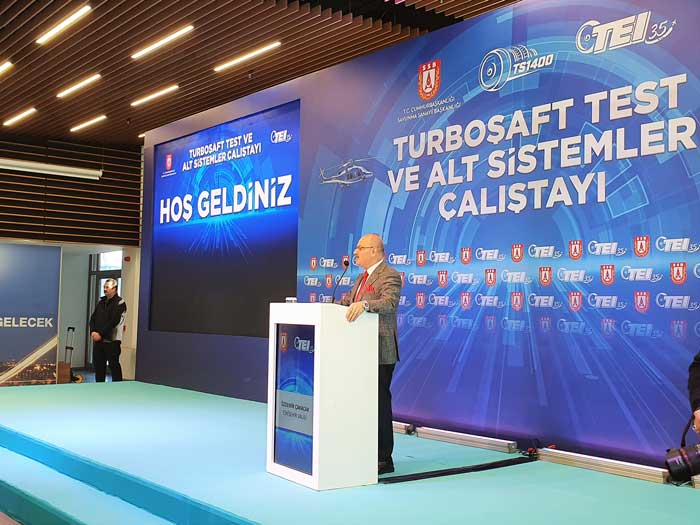 Turboşaft Test ve Alt Sistemler Çalıştayı, tuboşaft motor, TS 1400, yerli helikopter motoru