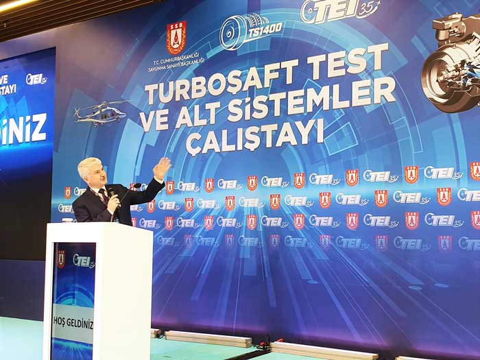 Turboşaft Test ve Alt Sistemler Çalıştayı, tuboşaft motor, TS 1400, yerli helikopter motoru