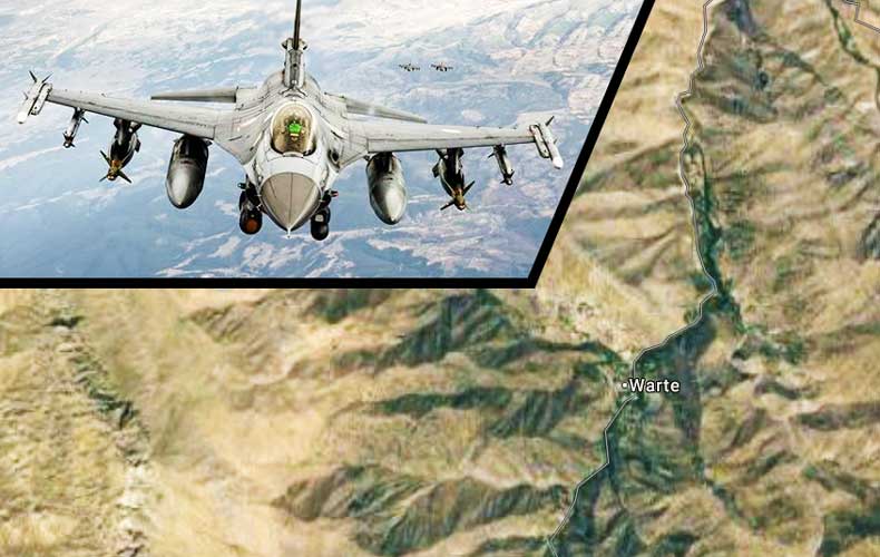 Warte, Irak Hava Harekatı, Irak Warte, Warte Hava Harekatı, Kandil Hava Harekatı