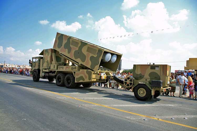 Güney Kıbrıs Rum Yönetimi (GKRY), Rum Milli Muhafız Ordusu (RMMO), MBDA, Mistral MANPADS, MM40 Exocet Blok 3, MM40 Exocet Blok 3 AShM