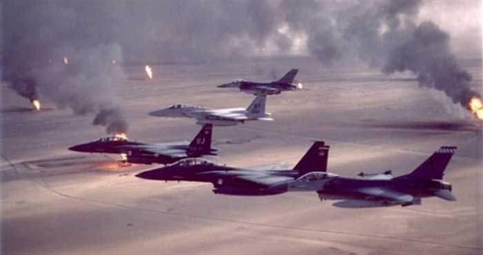 Körfez Savaşı’na Katılan ABD Hava Kuvvetleri Uçakları