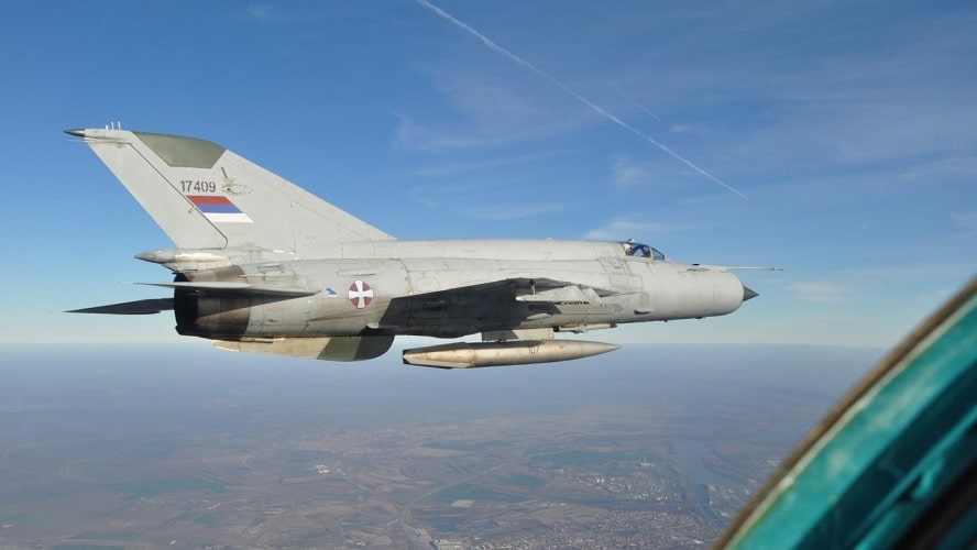 Sırbistan MiG-21