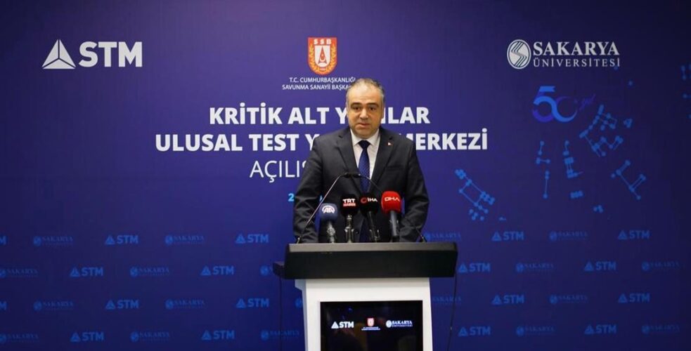 Kritik Altyapılar Ulusal Test Yatağı Merkezi Açılış Töreni_STM GM (2)