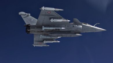 Meteor füzesi entegreli Rafale