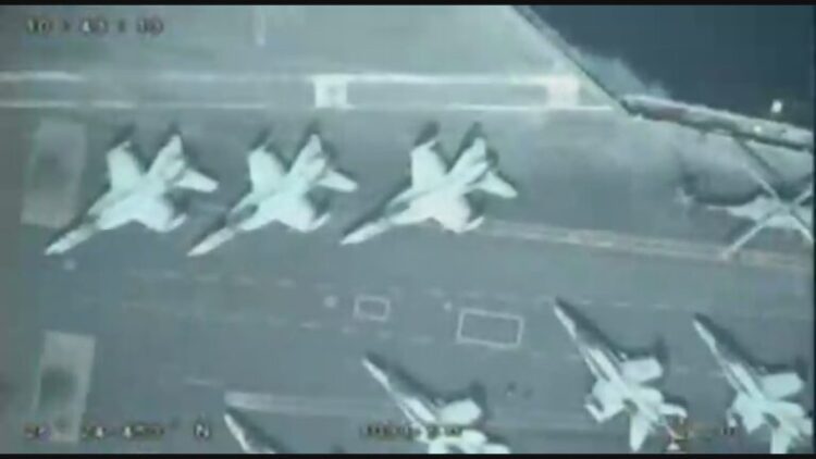 İran ABD uçak Gemisi