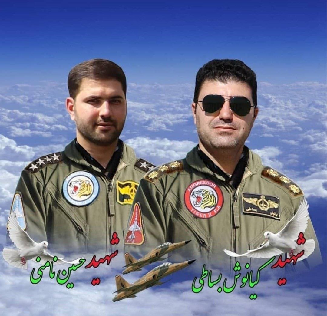 F-5 Kazasında Hayatını Kaybeden İranlı Pilotlar