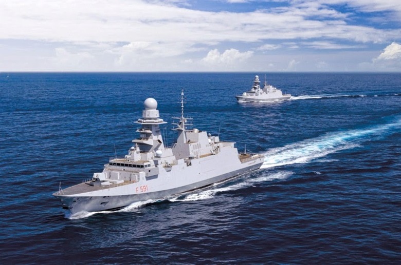İtalyan Fincantieri Üretimi FREMM (Bergamini) Sınıfı Firkateyn