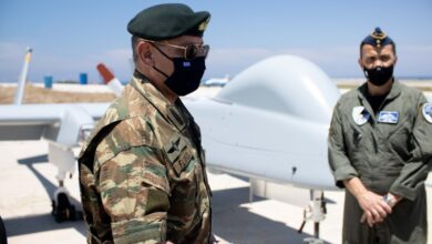 Yunanistan'ın İsrail'den Kiraladığı Heron İHA