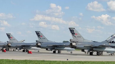 Polonya'ya Konuşlanan Türk F-16'ları