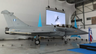 Yunanistan'ın İlk Rafale Savaş Uçağı