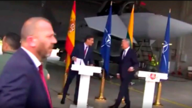 İspanya Başbakanı Sanchez'e Litvanya'da Rus Sürprizi/NATO Baltık Hava Polisliği