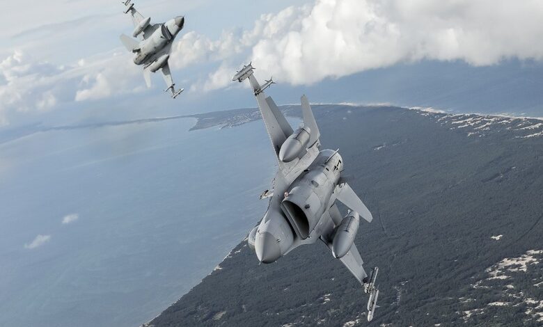 Türk F-16'ları Polonya Semalarında