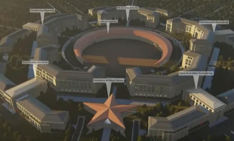 Türkiye'nin Pentagon'u: Ay Yıldız Yerleşkesi