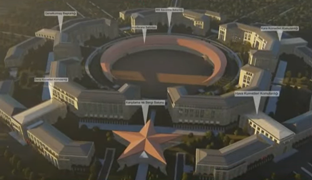 Türkiye'nin Pentagon'u: Ay Yıldız Yerleşkesi