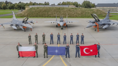 Polonya'ya Konuşlanan Türk F-16'ları Türkiye'ye Döndü