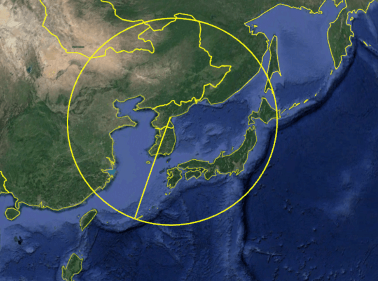 Kuzey Kore'nin İlk Uzun Menzilli Seyir Füzesinin Menzili