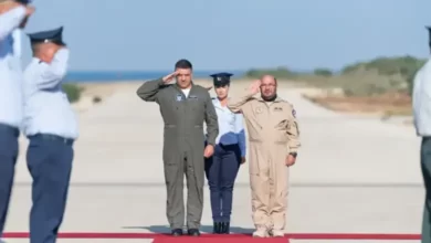 BAE Hava Kuvvetleri Komutanı İsrail'de