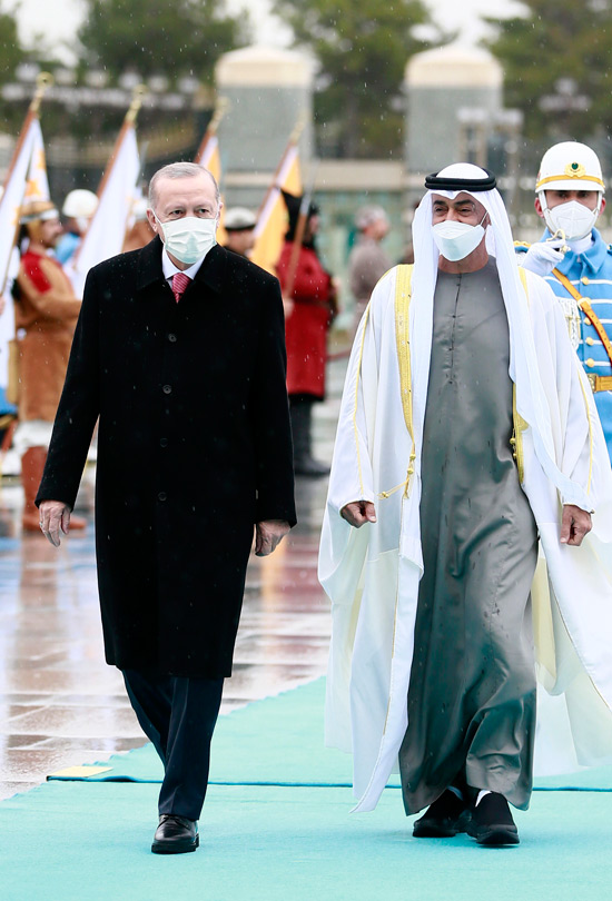 BAE Veliaht Prensi Muhammed bin Zayed (MbZ) Ankara'da