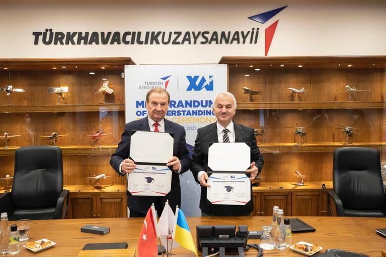 TUSAŞ ile Ukrayna Havacılık Üniversitesi Arasında İş Birliği Anlaşması