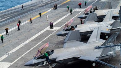 F-35C Paslanması/USS Carl Vinson