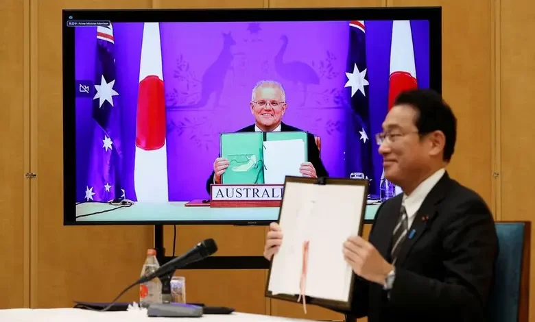 Japonya ve Avustralya arasında yıllardır hazırlıkları ve müzakereleri süren savunma paktı için imzalar atıldı.