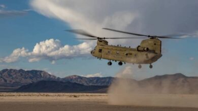 CH-47F Chinook Ağır Yük Helikopteri