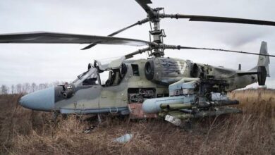 Rusya'ya ait Ka-52 Taarruz Helikopteri