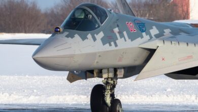 Seri Üretim Su-57 Savaş Uçağı