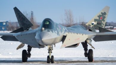 Seri Üretim Su-57 Savaş Uçağı