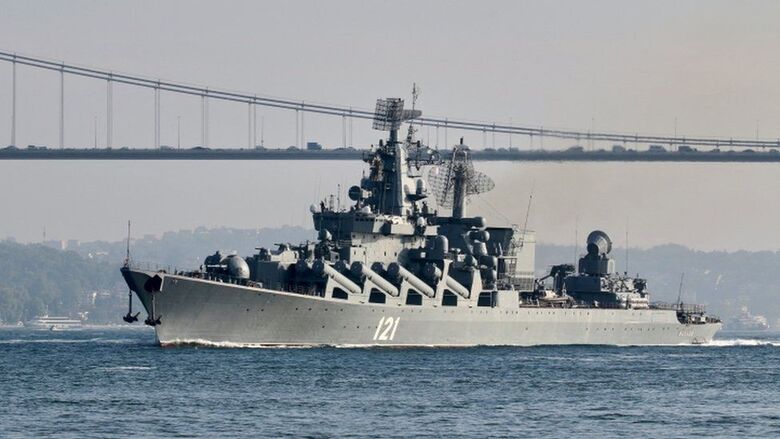 Rus Donanması/Karadeniz Filosu Sancak Gemisi Moskva Kruvazörü