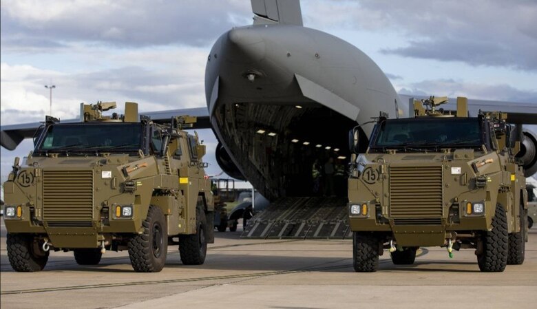 Avustralya'dan Ukrayna'ya 20 Adet Bushmaster Hediyesi