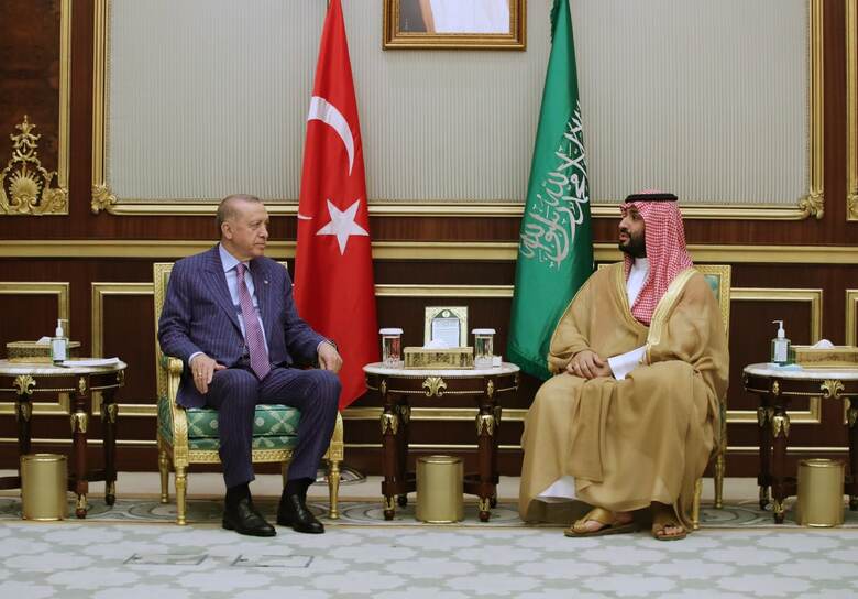 Cumhurbaşkanı Erdoğan ve Muhammed bin Selman (MbS)
