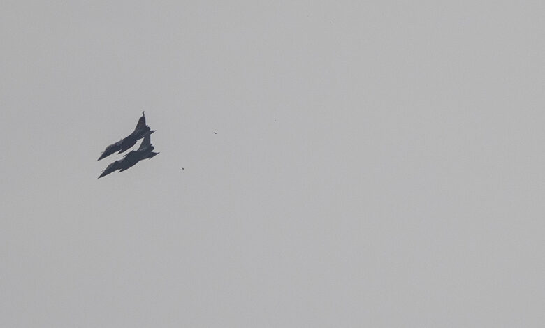 Fransız Rafale Gösteri Uçakları Havada Çarpıştı