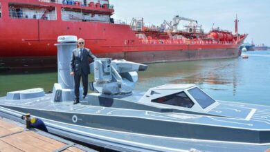 Sancar Silahlı İnsansız Deniz Aracı (SİDA) Denize İndirildi