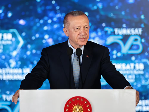 TÜRKSAT 5B Erdoğan