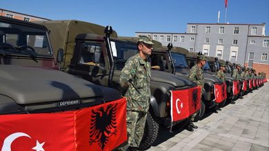 Türkiye askeri yardım Arnavutluk