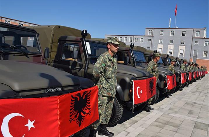 Türkiye askeri yardım Arnavutluk