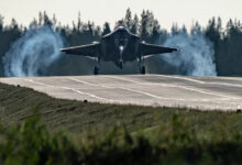f-35 otoyol iniş, finlandiya